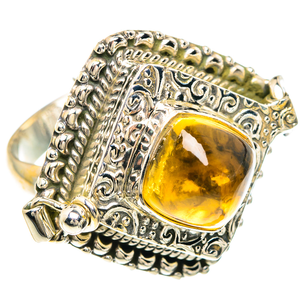 Citrine Rings handcrafted by Ana Silver Co - RING90933