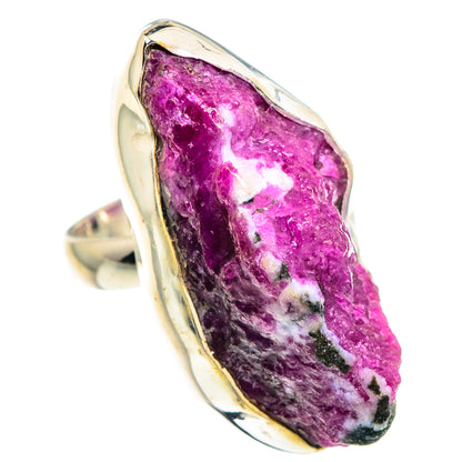 Ruby Fuchsite Rings handcrafted by Ana Silver Co - RING90936