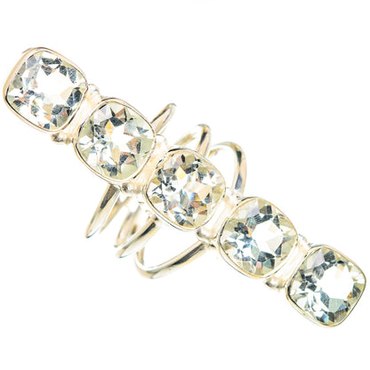White Quartz Rings handcrafted by Ana Silver Co - RING90951