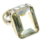 Green Amethyst Rings handcrafted by Ana Silver Co - RING90964