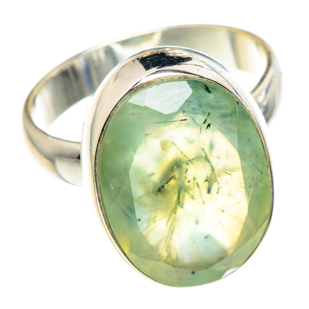Prehnite Rings handcrafted by Ana Silver Co - RING90996