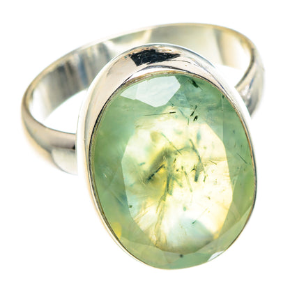 Prehnite Rings handcrafted by Ana Silver Co - RING90996