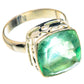 Green Fluorite Rings handcrafted by Ana Silver Co - RING91001