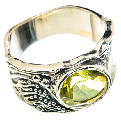Lemon Quartz Rings handcrafted by Ana Silver Co - RING91024