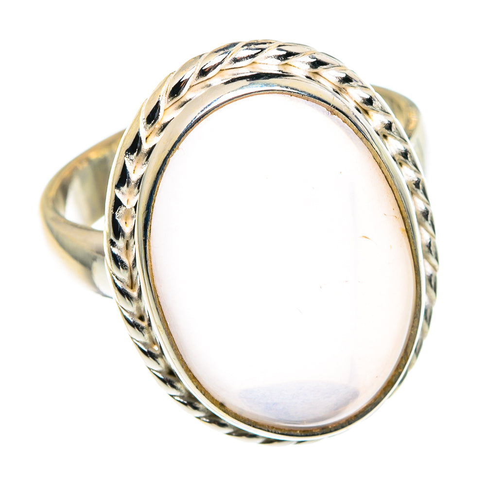 Rose Quartz Rings handcrafted by Ana Silver Co - RING91050
