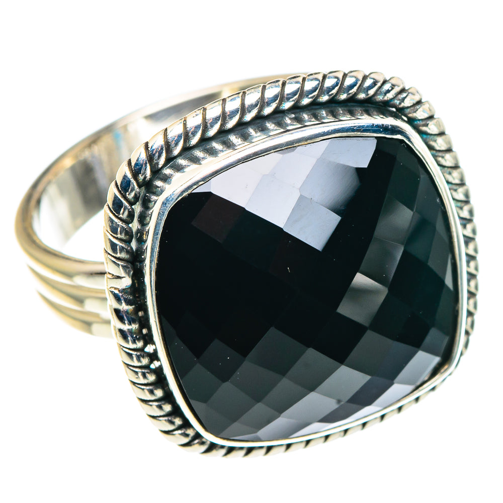 Black Onyx Rings handcrafted by Ana Silver Co - RING91056