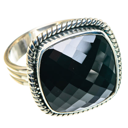 Black Onyx Rings handcrafted by Ana Silver Co - RING91056
