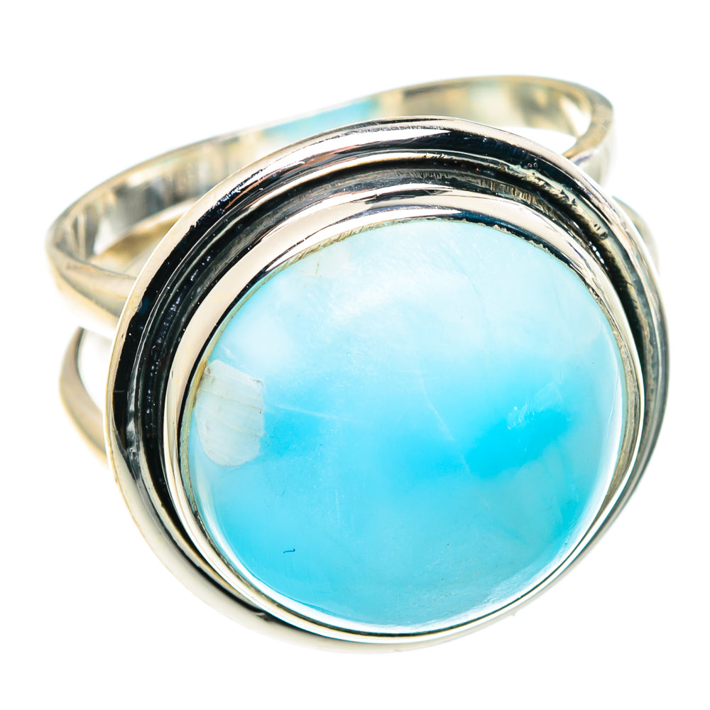 Larimar Rings handcrafted by Ana Silver Co - RING91065