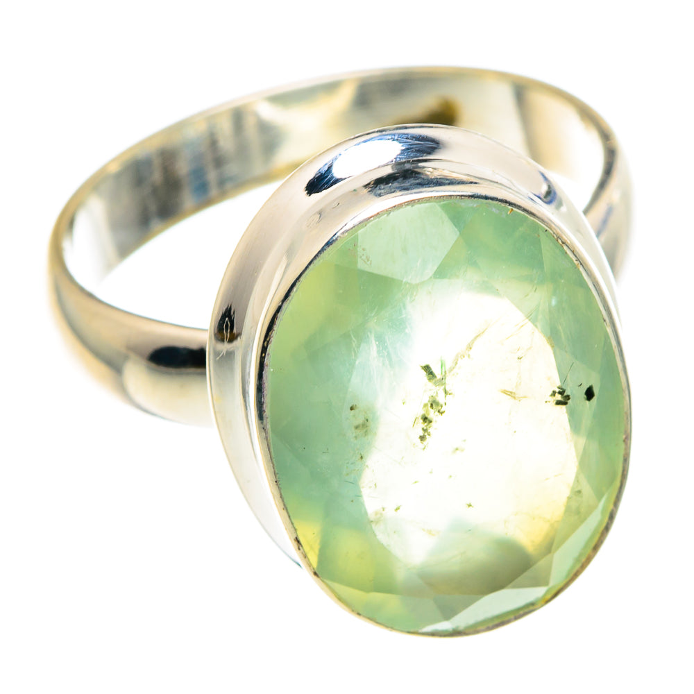 Prehnite Rings handcrafted by Ana Silver Co - RING91071