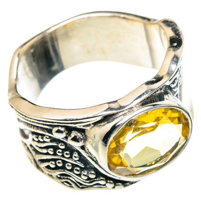 Citrine Rings handcrafted by Ana Silver Co - RING91078