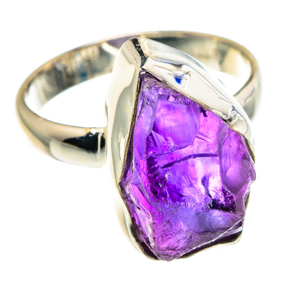 Amethyst Rings handcrafted by Ana Silver Co - RING91085 - Photo 2