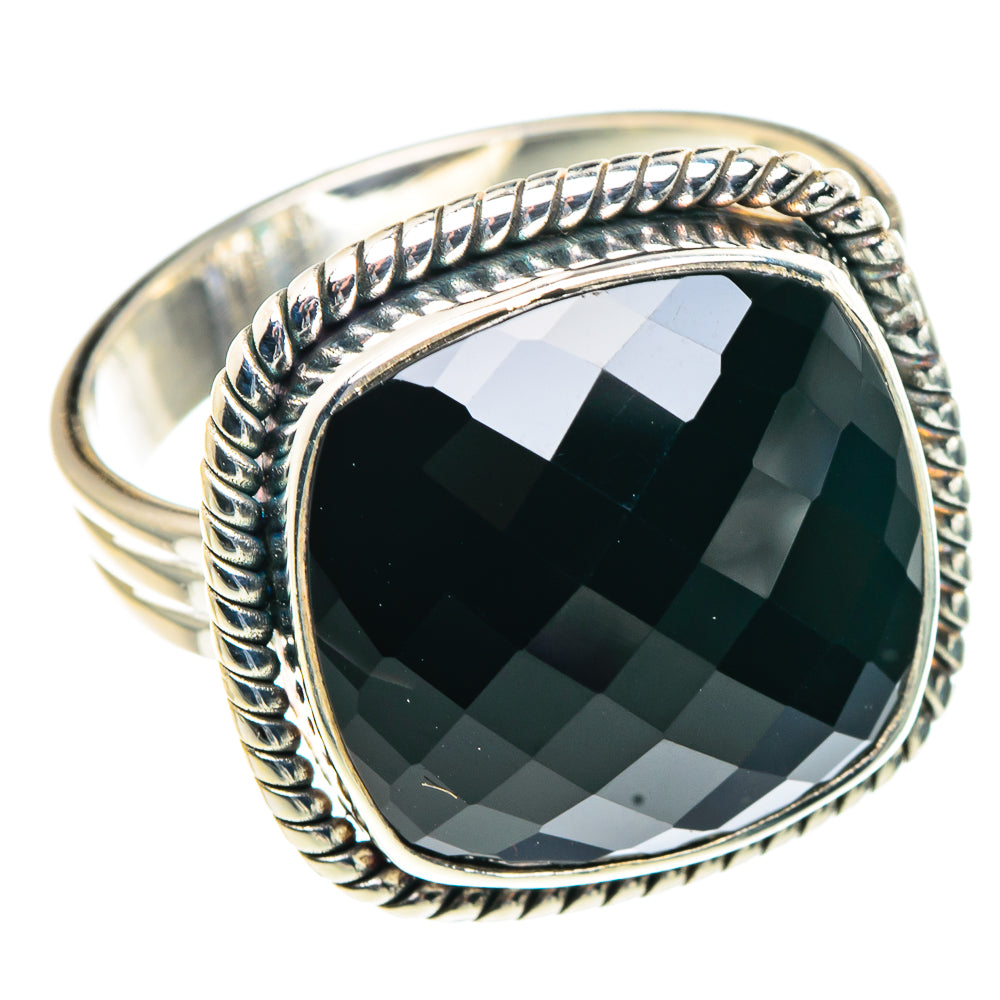 Black Onyx Rings handcrafted by Ana Silver Co - RING91088