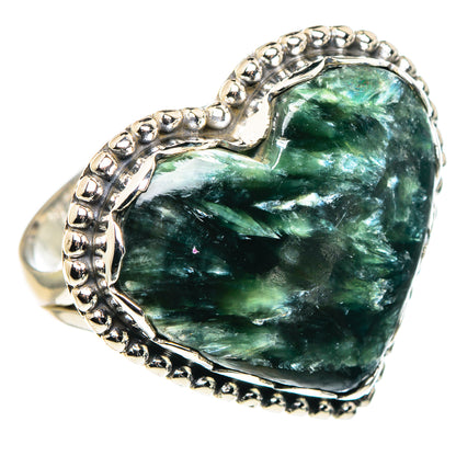 Seraphinite Rings handcrafted by Ana Silver Co - RING91106
