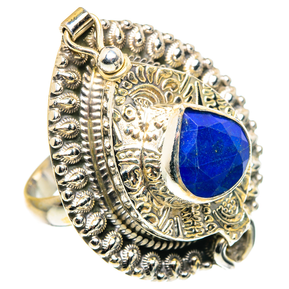 Lapis Lazuli Rings handcrafted by Ana Silver Co - RING91152