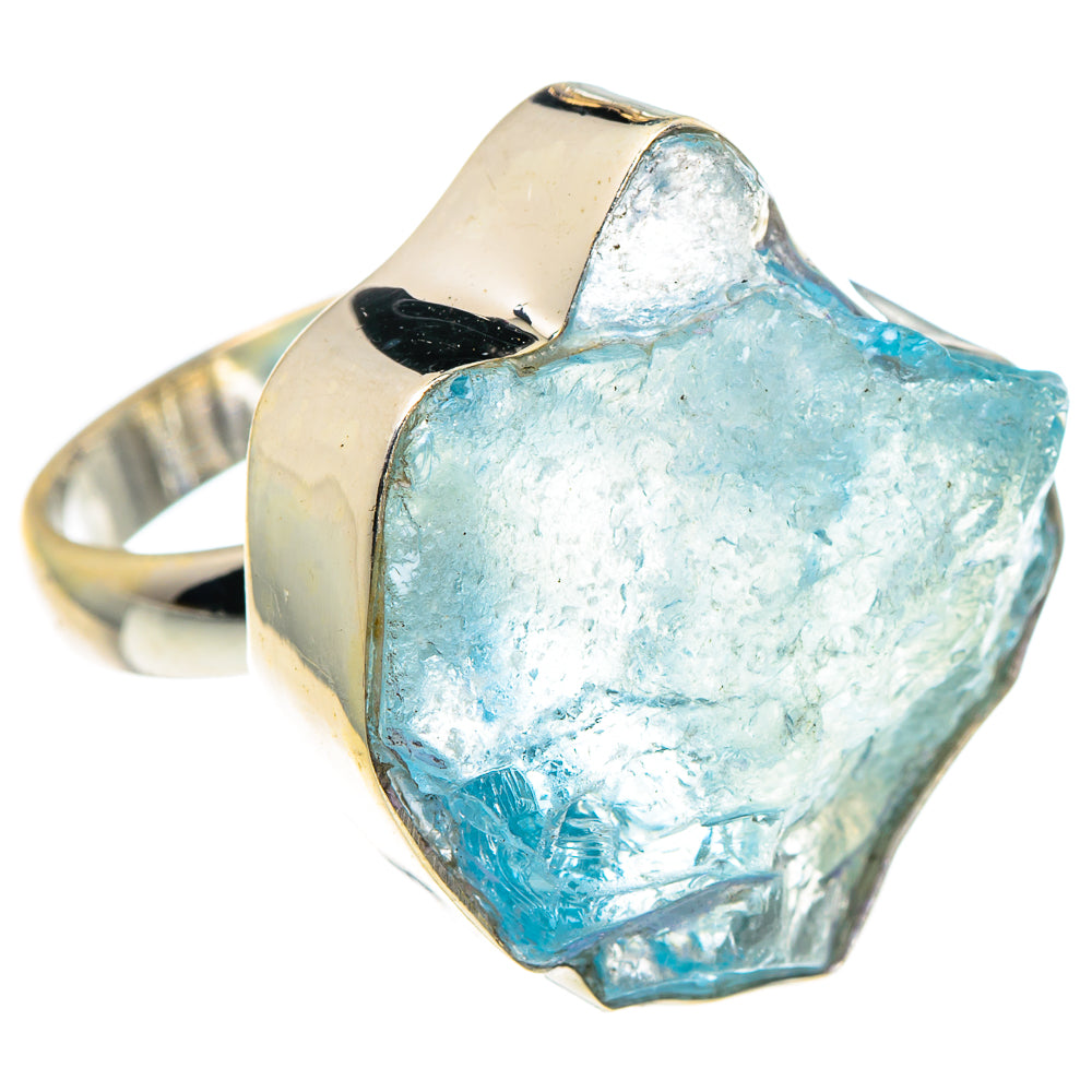 Aquamarine Rings handcrafted by Ana Silver Co - RING91156