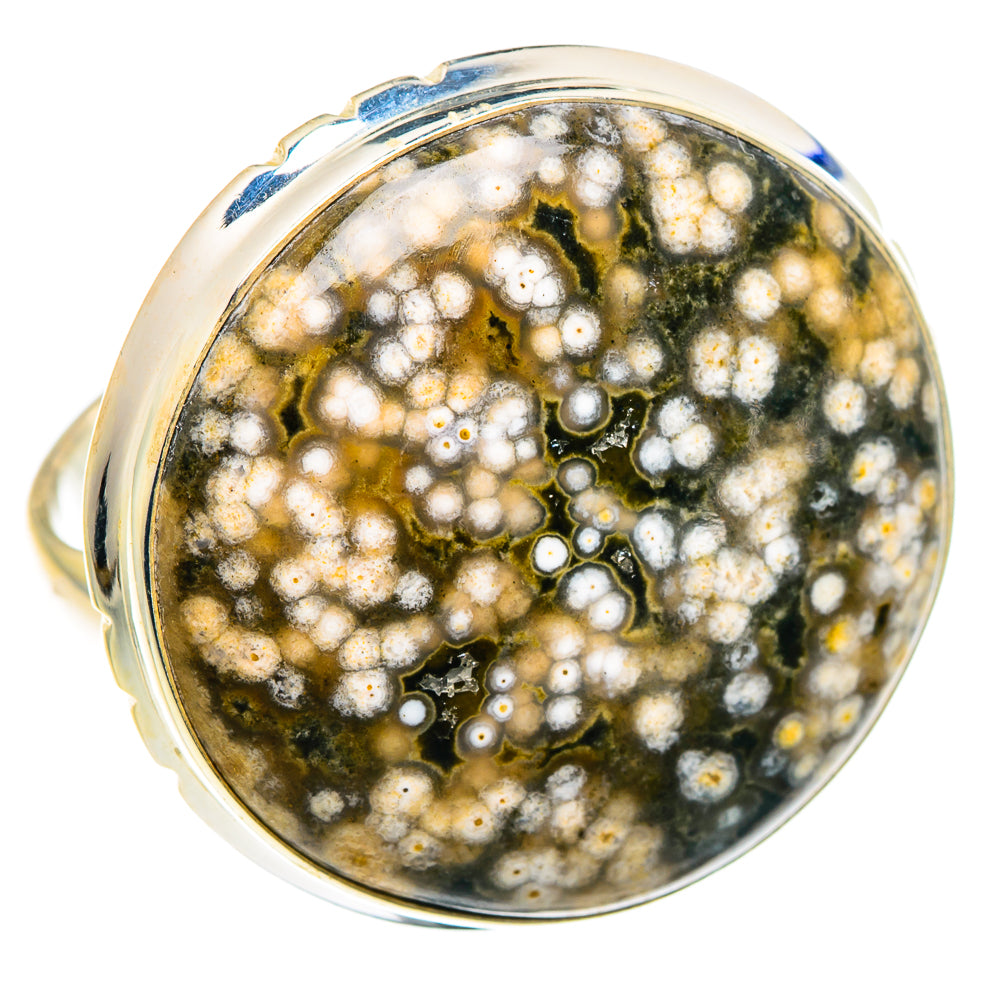 Ocean Jasper Rings handcrafted by Ana Silver Co - RING91160