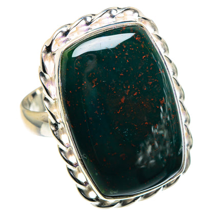 Bloodstone Rings handcrafted by Ana Silver Co - RING91164