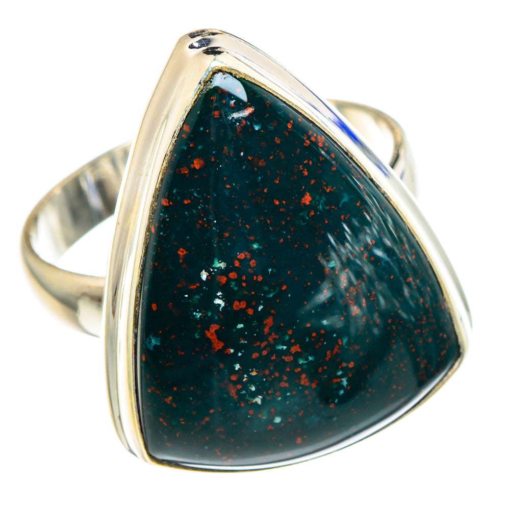 Bloodstone Rings handcrafted by Ana Silver Co - RING91167