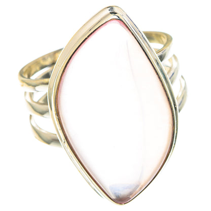 Rose Quartz Rings handcrafted by Ana Silver Co - RING91180