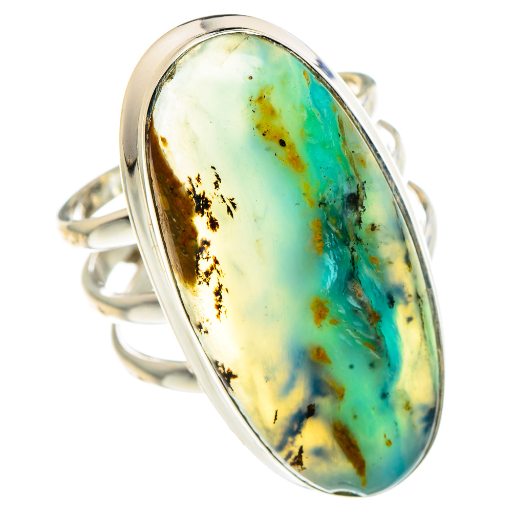Peruvian Opal Rings handcrafted by Ana Silver Co - RING91206