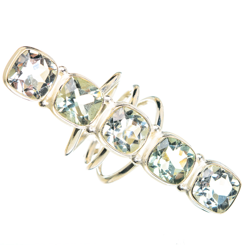 White Quartz Rings handcrafted by Ana Silver Co - RING91211