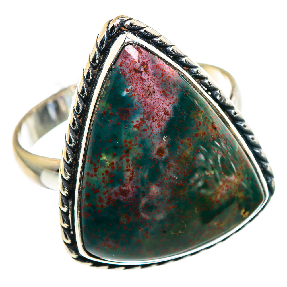 Bloodstone Rings handcrafted by Ana Silver Co - RING91214