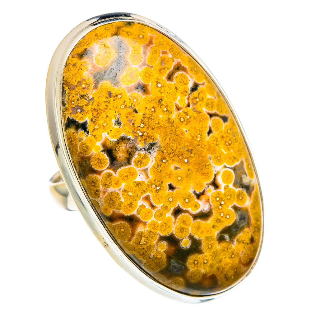 Ocean Jasper Rings handcrafted by Ana Silver Co - RING91218
