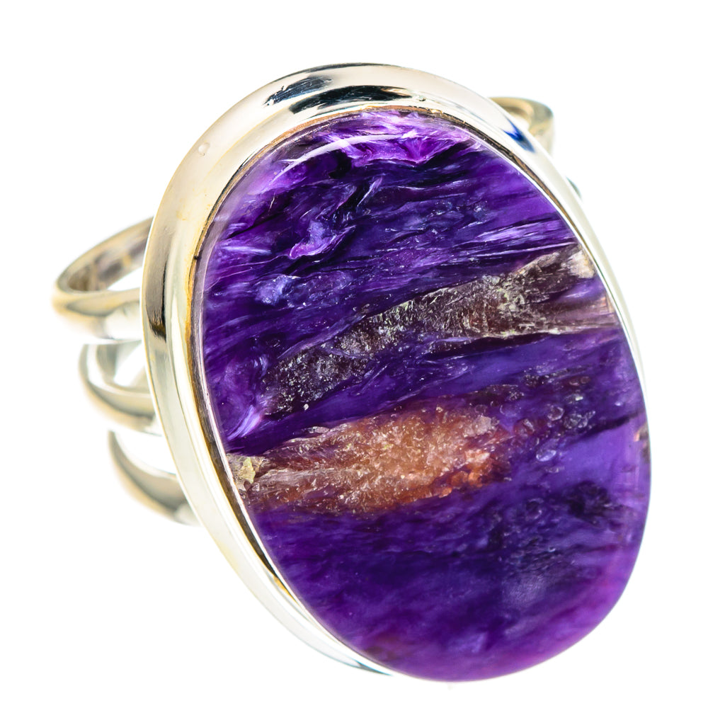 Charoite Rings handcrafted by Ana Silver Co - RING91229