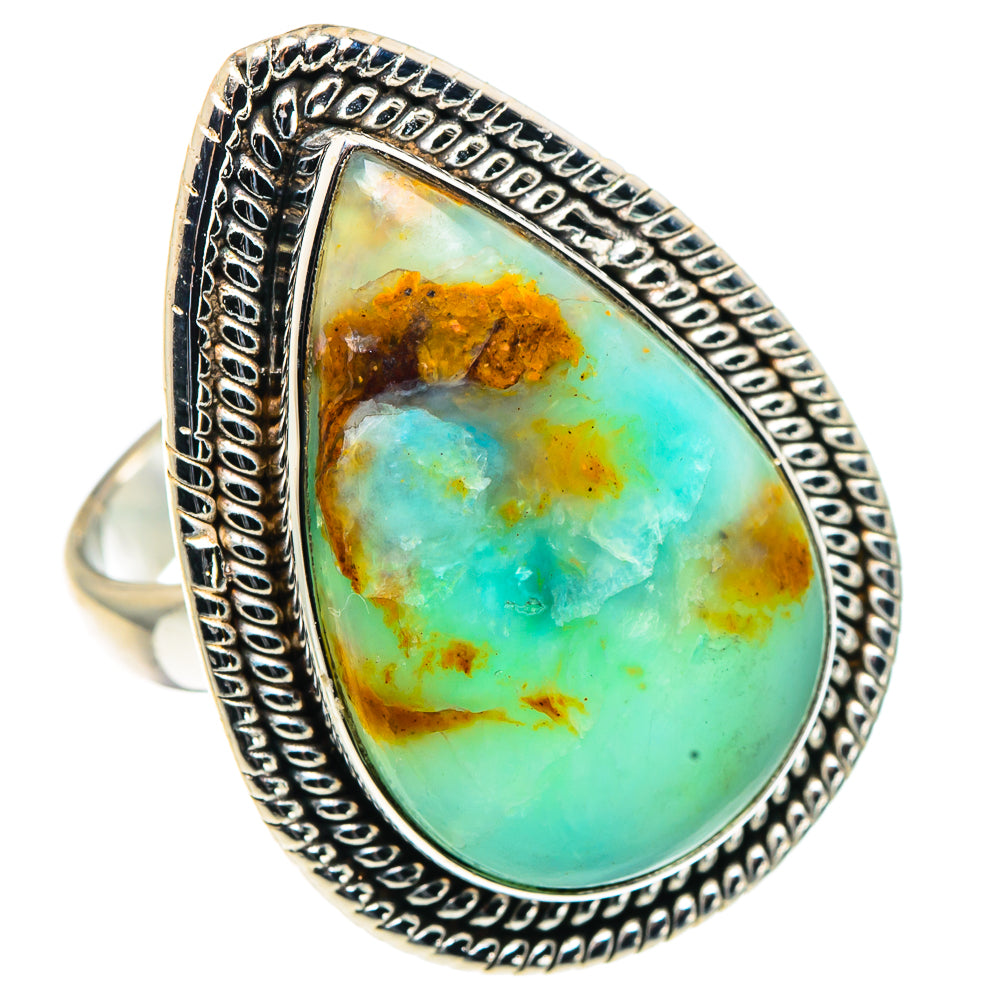 Peruvian Opal Rings handcrafted by Ana Silver Co - RING91247
