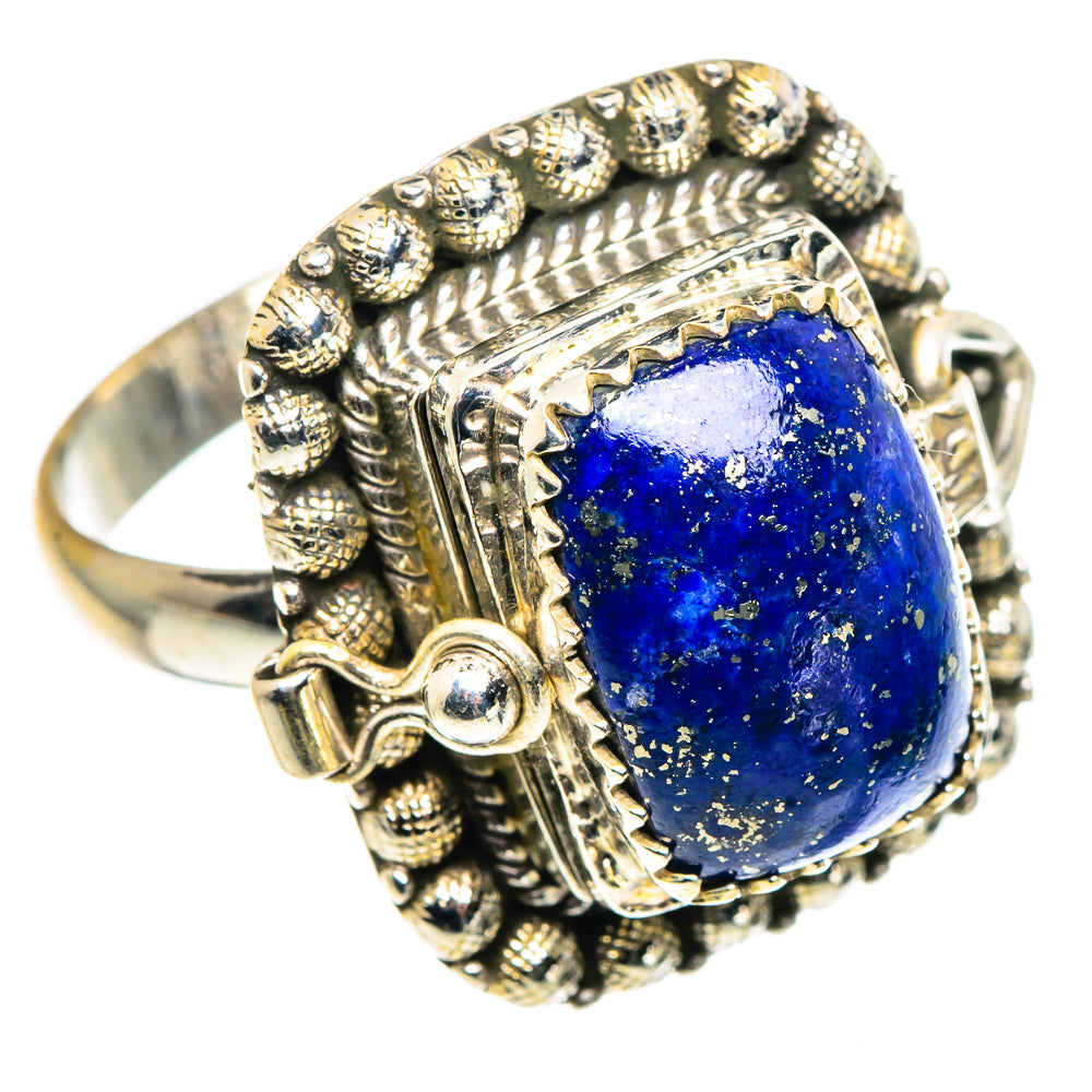 Lapis Lazuli Rings handcrafted by Ana Silver Co - RING91249