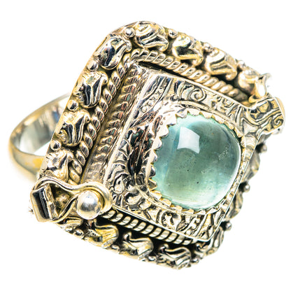 Aquamarine Rings handcrafted by Ana Silver Co - RING91250