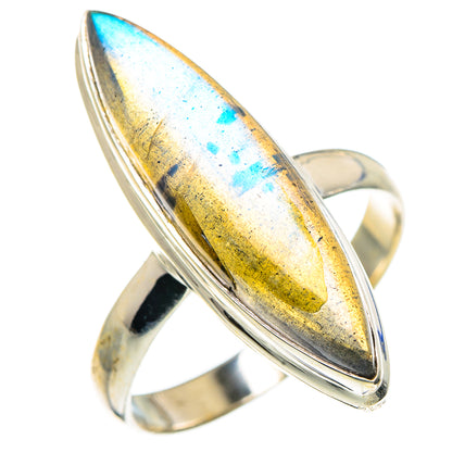 Labradorite Rings handcrafted by Ana Silver Co - RING91252