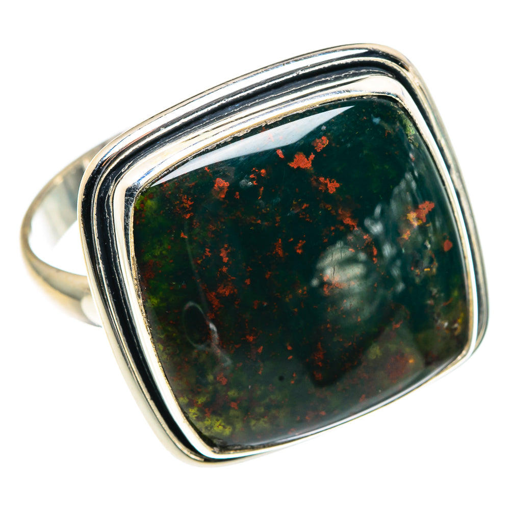 Bloodstone Rings handcrafted by Ana Silver Co - RING91257