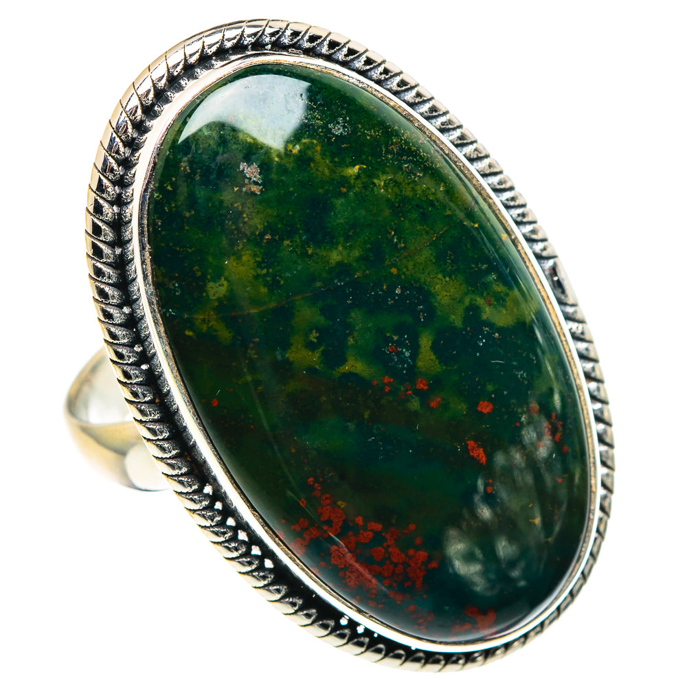Bloodstone Rings handcrafted by Ana Silver Co - RING91259