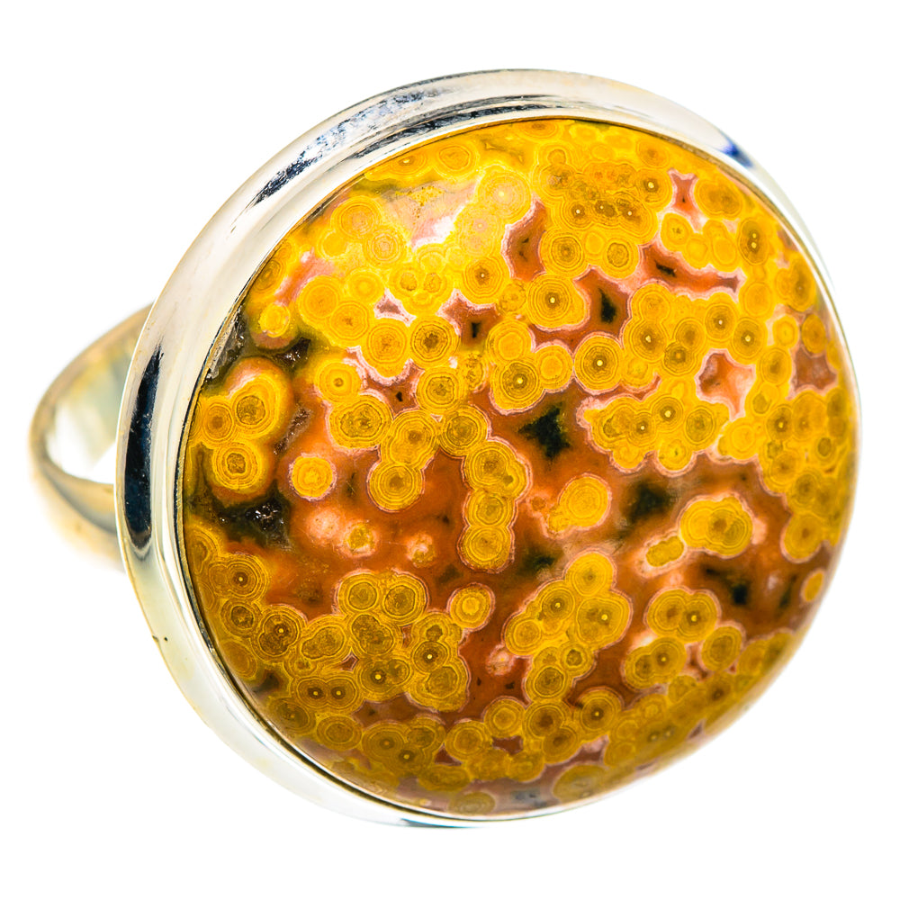 Ocean Jasper Rings handcrafted by Ana Silver Co - RING91264