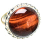 Red Tiger Eye Rings handcrafted by Ana Silver Co - RING91265