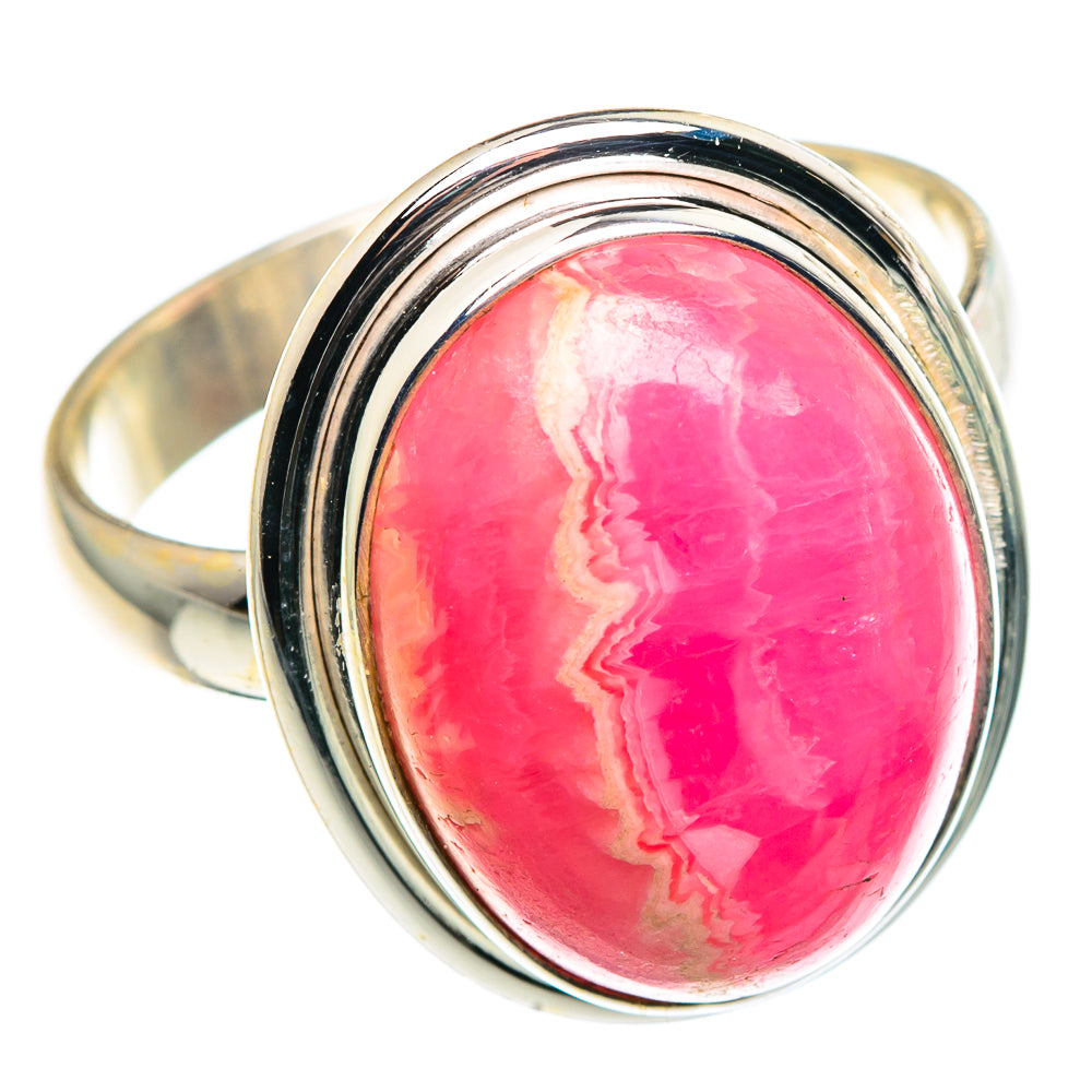 Rhodochrosite Rings handcrafted by Ana Silver Co - RING91310