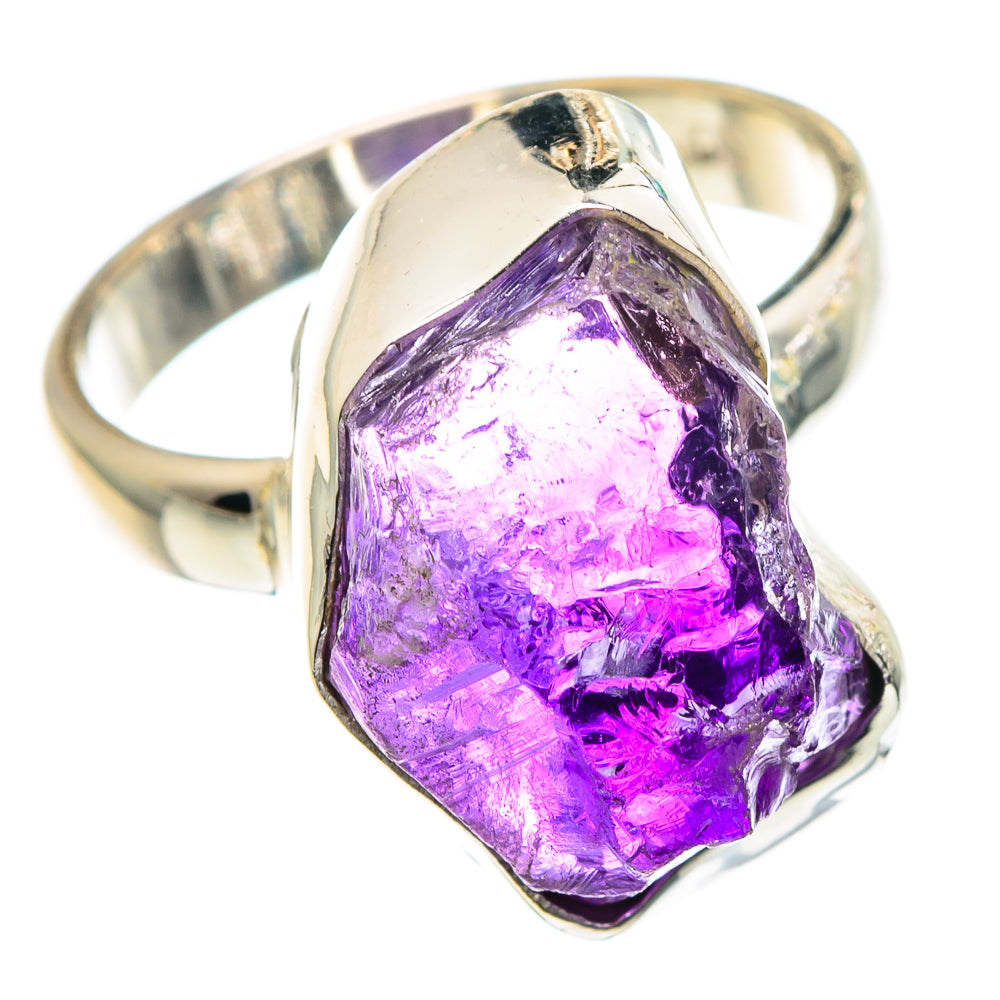 Amethyst Rings handcrafted by Ana Silver Co - RING91314 - Photo 2