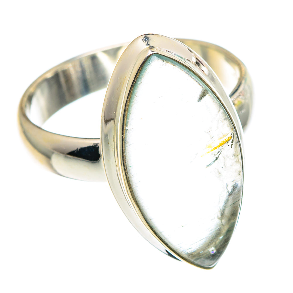 Aquamarine Rings handcrafted by Ana Silver Co - RING91325 - Photo 2