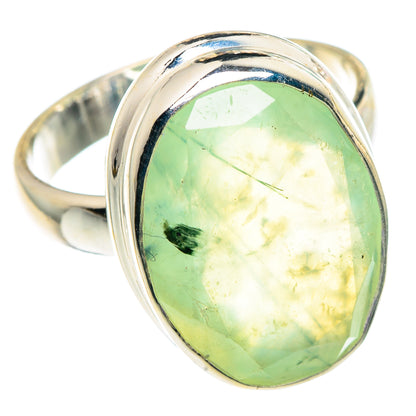 Prehnite Rings handcrafted by Ana Silver Co - RING91332