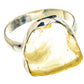 Libyan Desert Glass Rings handcrafted by Ana Silver Co - RING91333 - Photo 2
