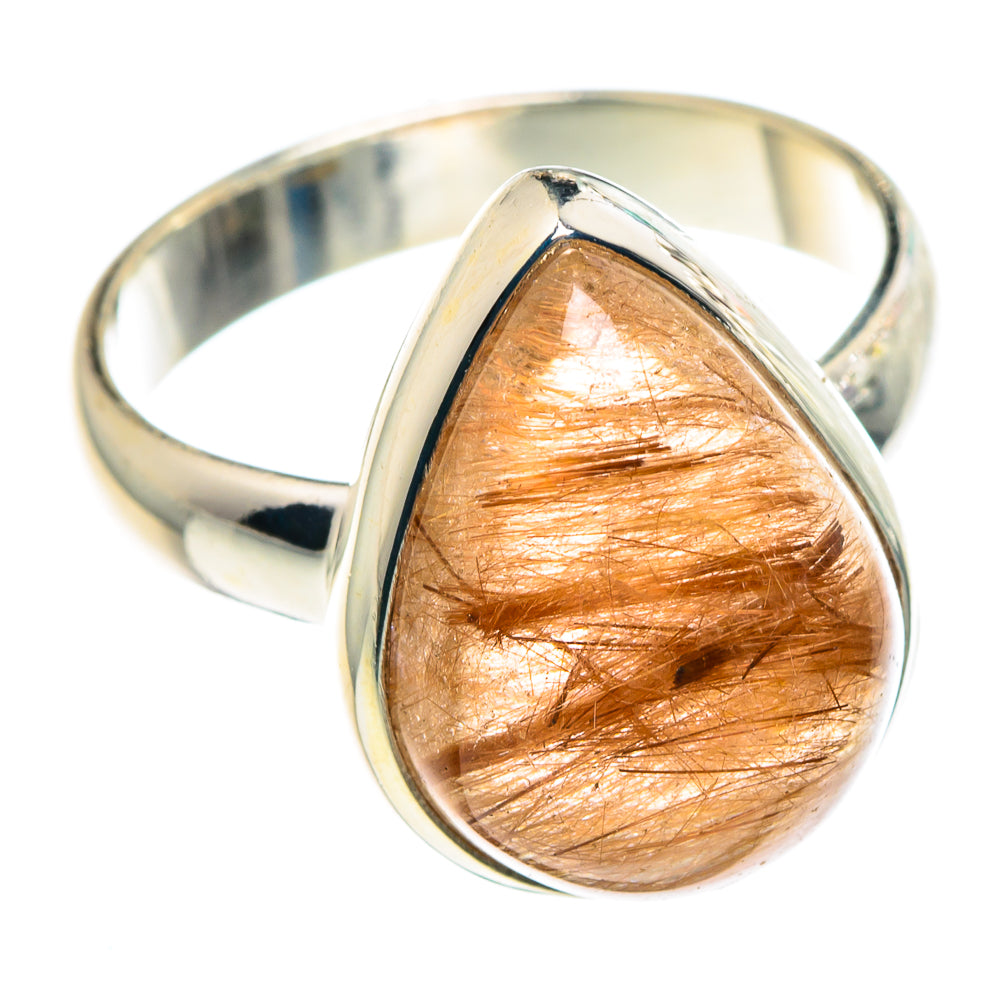 Rutilated Quartz Rings handcrafted by Ana Silver Co - RING91342