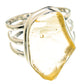 Libyan Desert Glass Rings handcrafted by Ana Silver Co - RING91361 - Photo 2