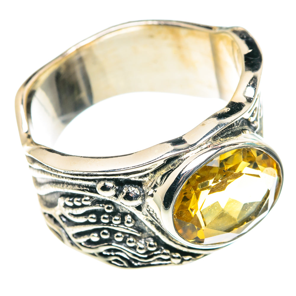 Citrine Rings handcrafted by Ana Silver Co - RING91363