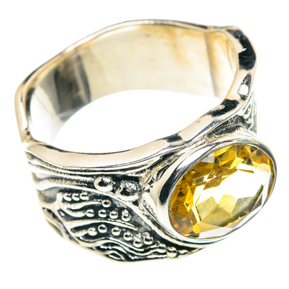 Citrine Rings handcrafted by Ana Silver Co - RING91363
