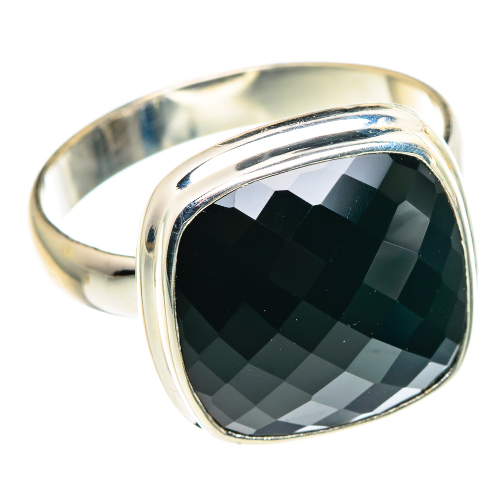 Black Onyx Rings handcrafted by Ana Silver Co - RING91370 - Photo 2