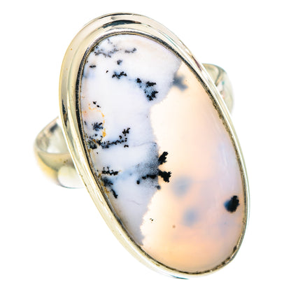 Dendritic Opal Rings handcrafted by Ana Silver Co - RING91372
