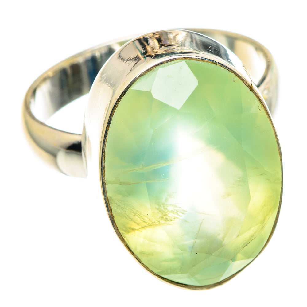 Prehnite Rings handcrafted by Ana Silver Co - RING91384