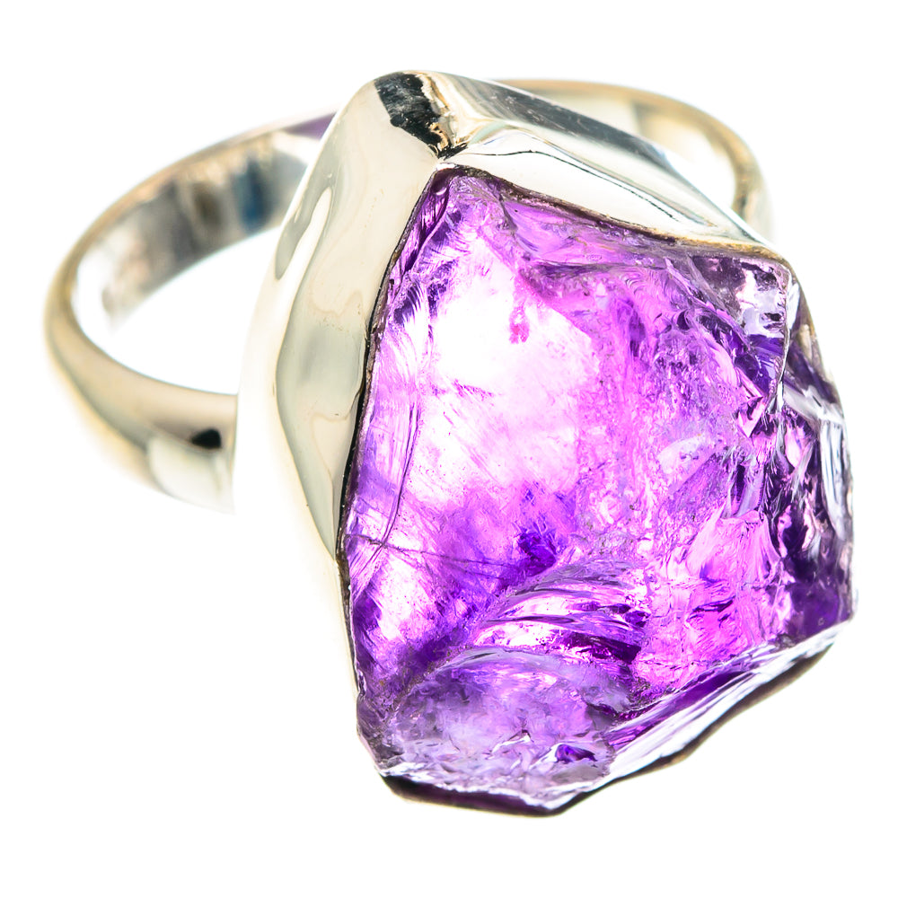 Amethyst Rings handcrafted by Ana Silver Co - RING91392 - Photo 2