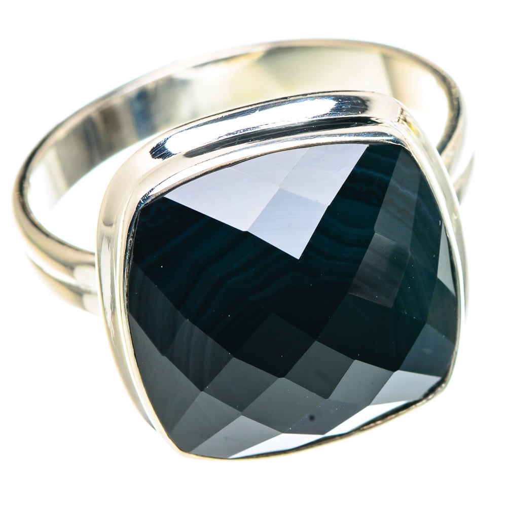 Black Onyx Rings handcrafted by Ana Silver Co - RING91395